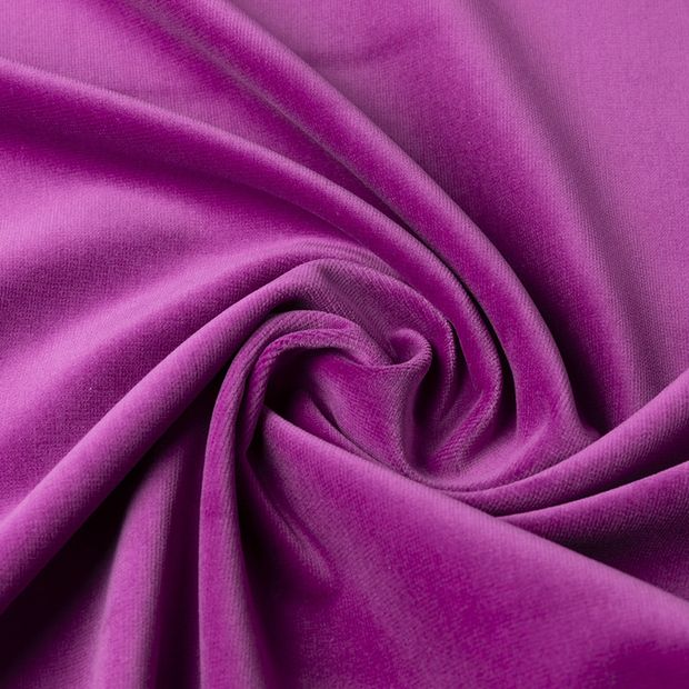 Gordijn Superior velours cyclaam