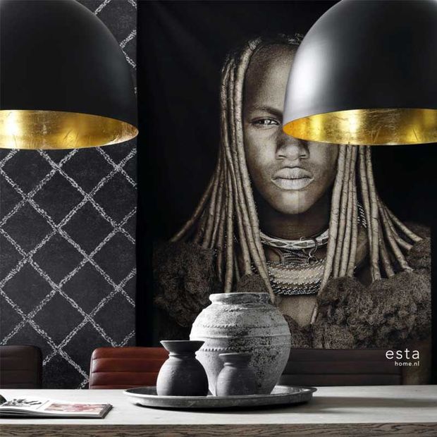 Eco texture vliesbehang Esta Home 148667