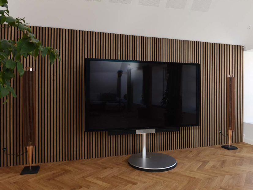 Houten wandpaneel