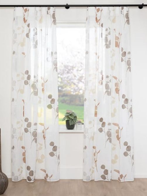 Vitrage Arabica naturel