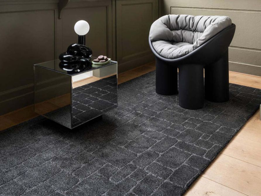 Tapijt Myriade pebble | Antraciet