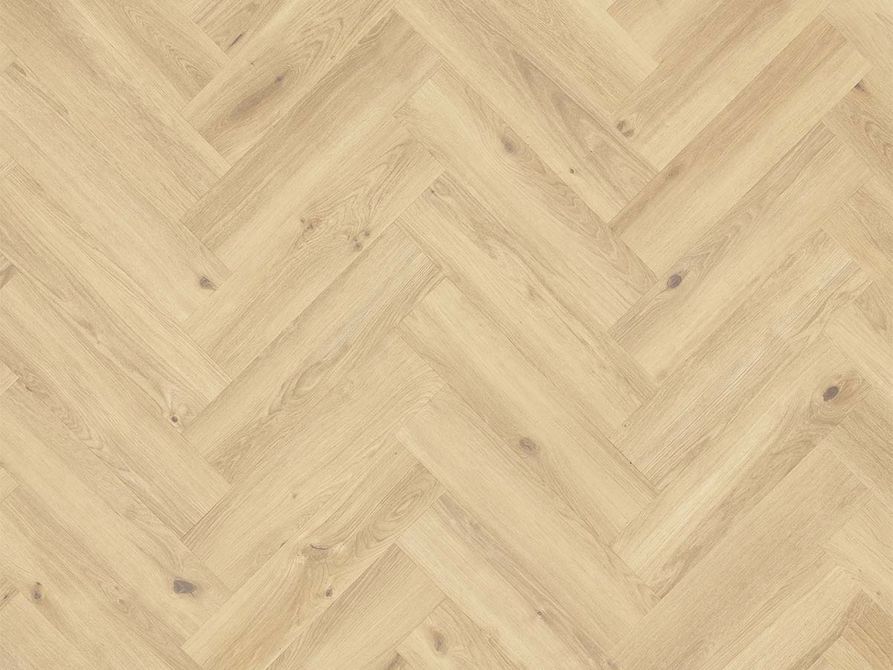PVC vloer Creek oak visgraat beige