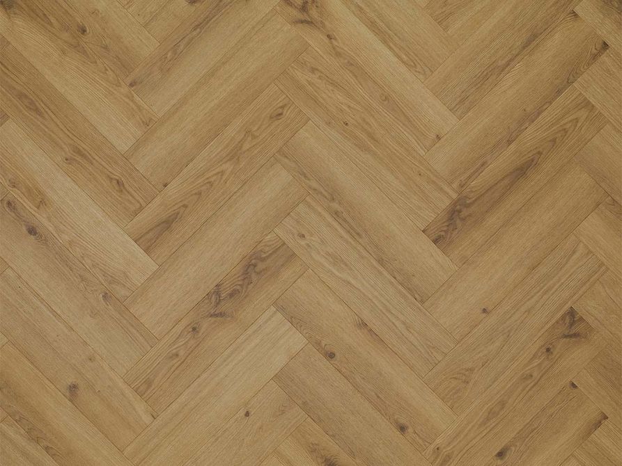 PVC vloer Delicate oak visgraat toffee