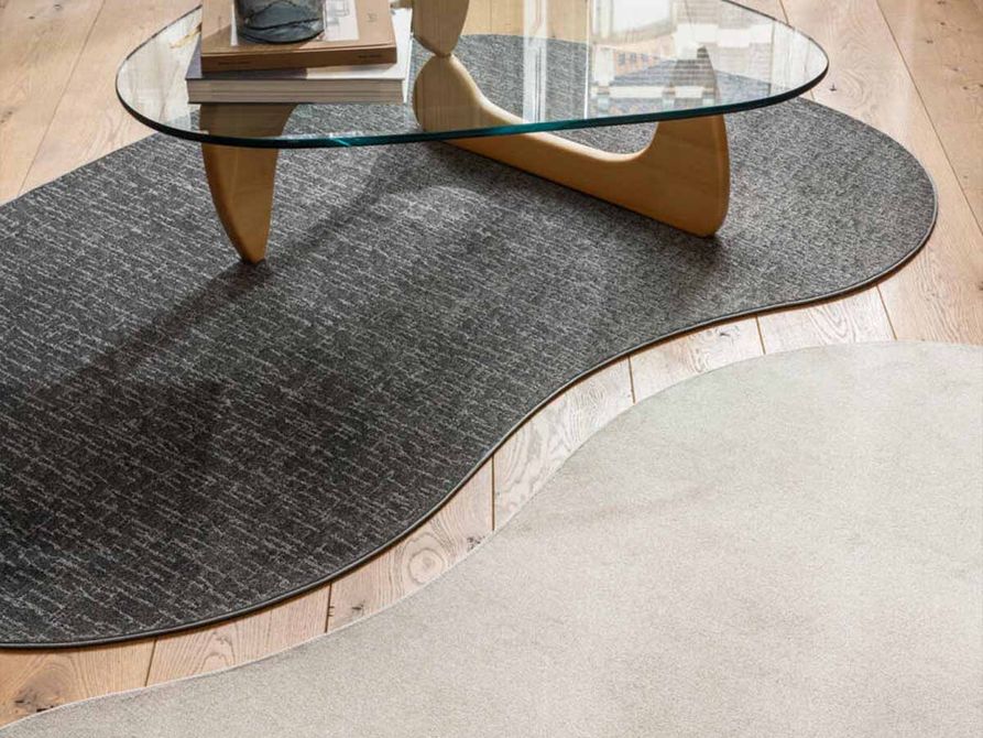 Tapijt Myriade canvas | Donkergrijs